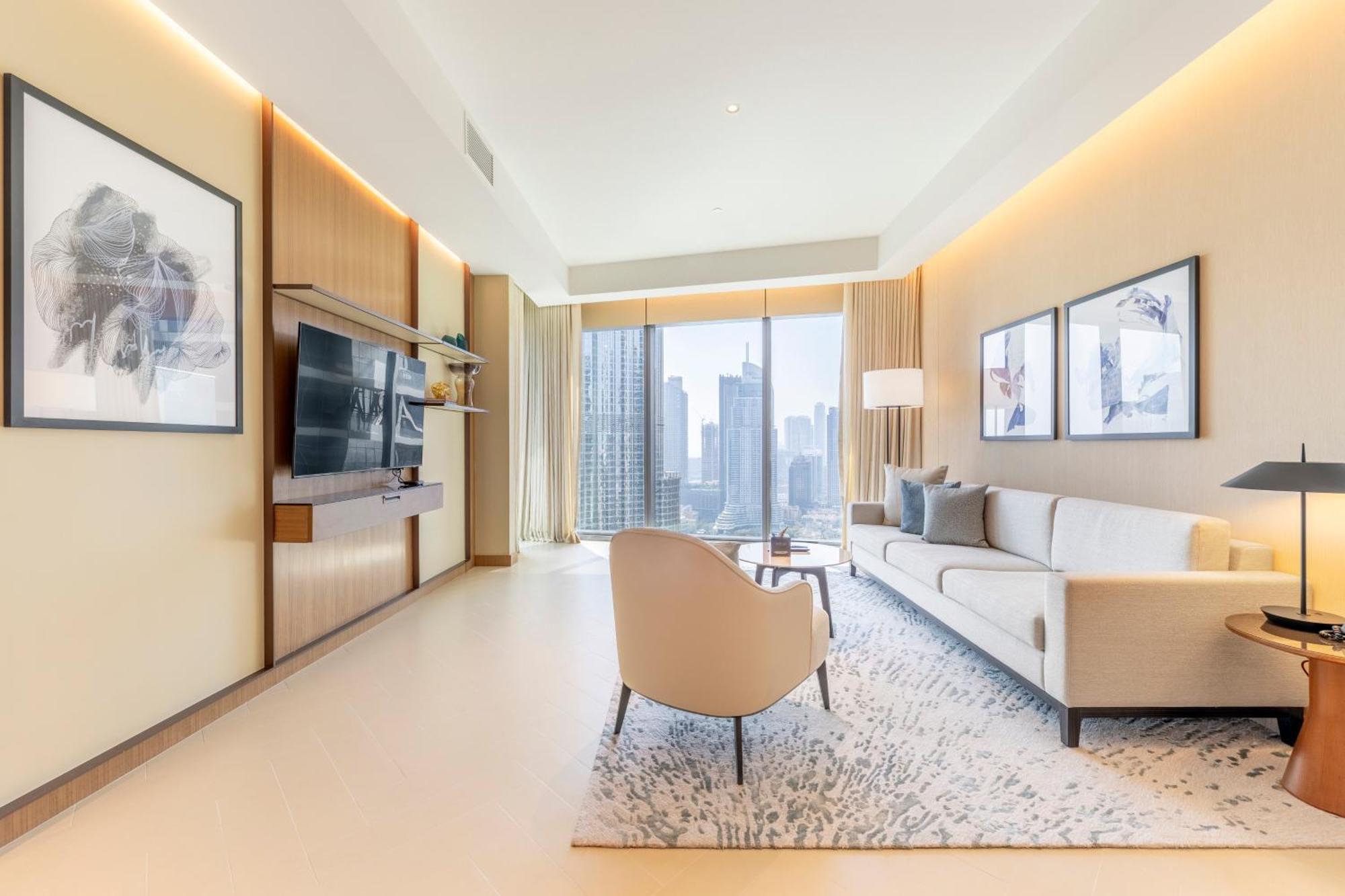 Luxe 3-br In Address Opera With Full Burj View Apartment *